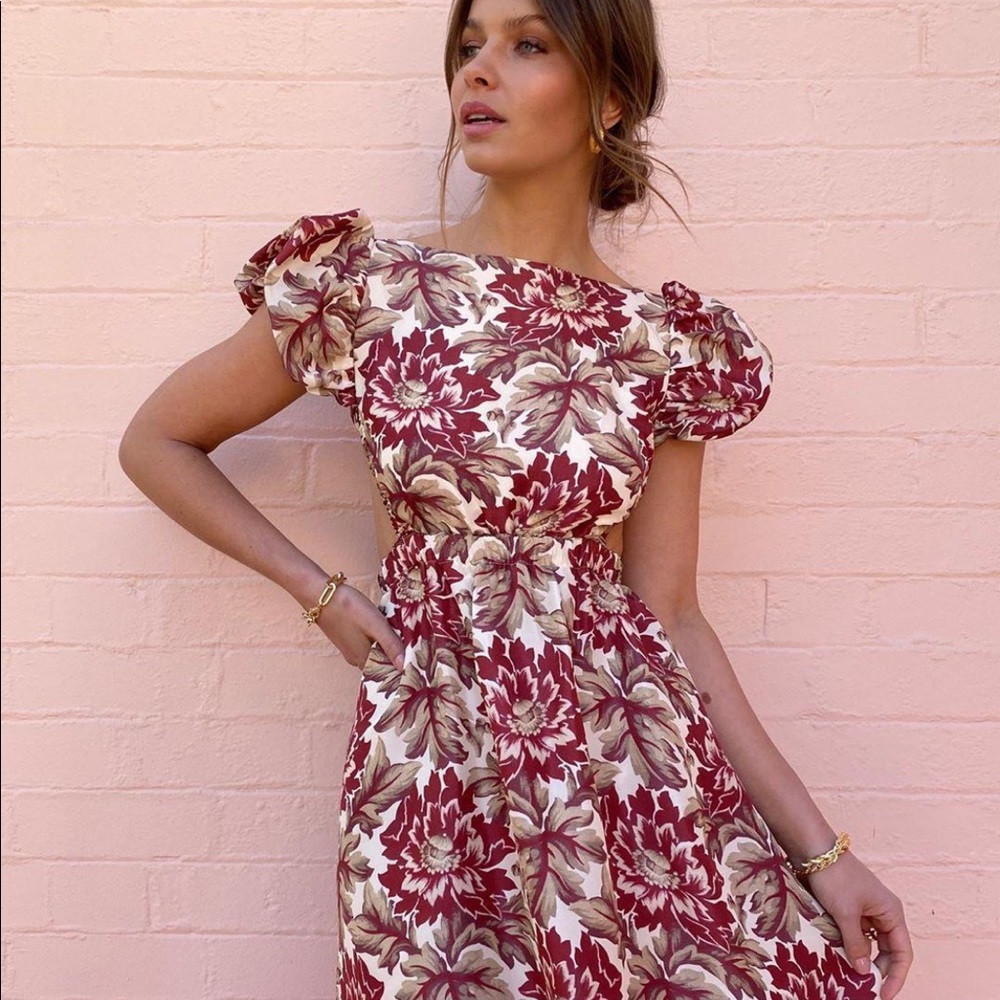 SIR the Label Valetta Silk Maxi Dress